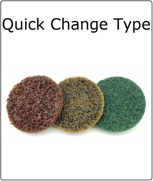 QUICK CHANGE TYPE SANDING DISCS