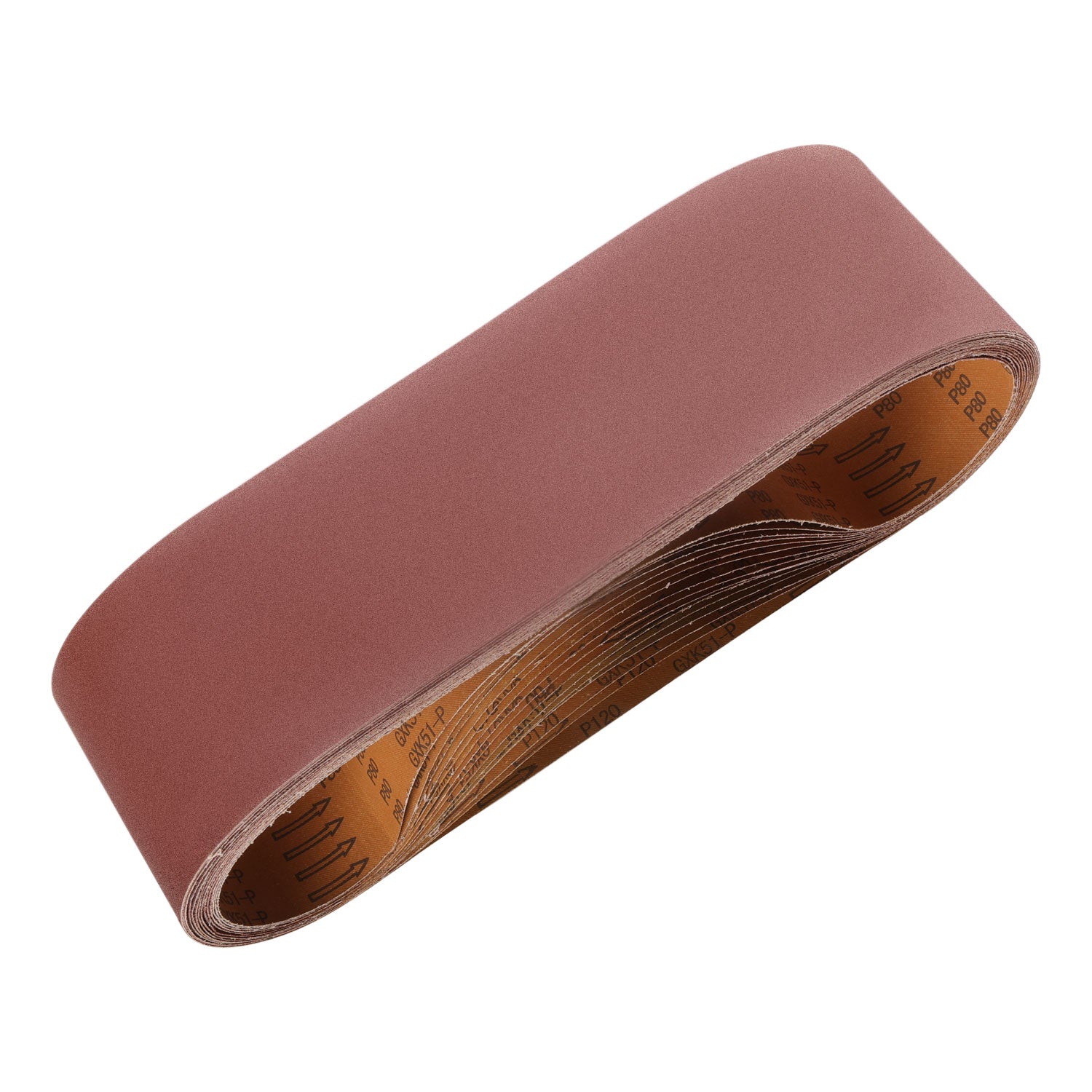 6" x 48" (150x1220mm) Aluminum Oxide A/O Sanding Belt, 1PC