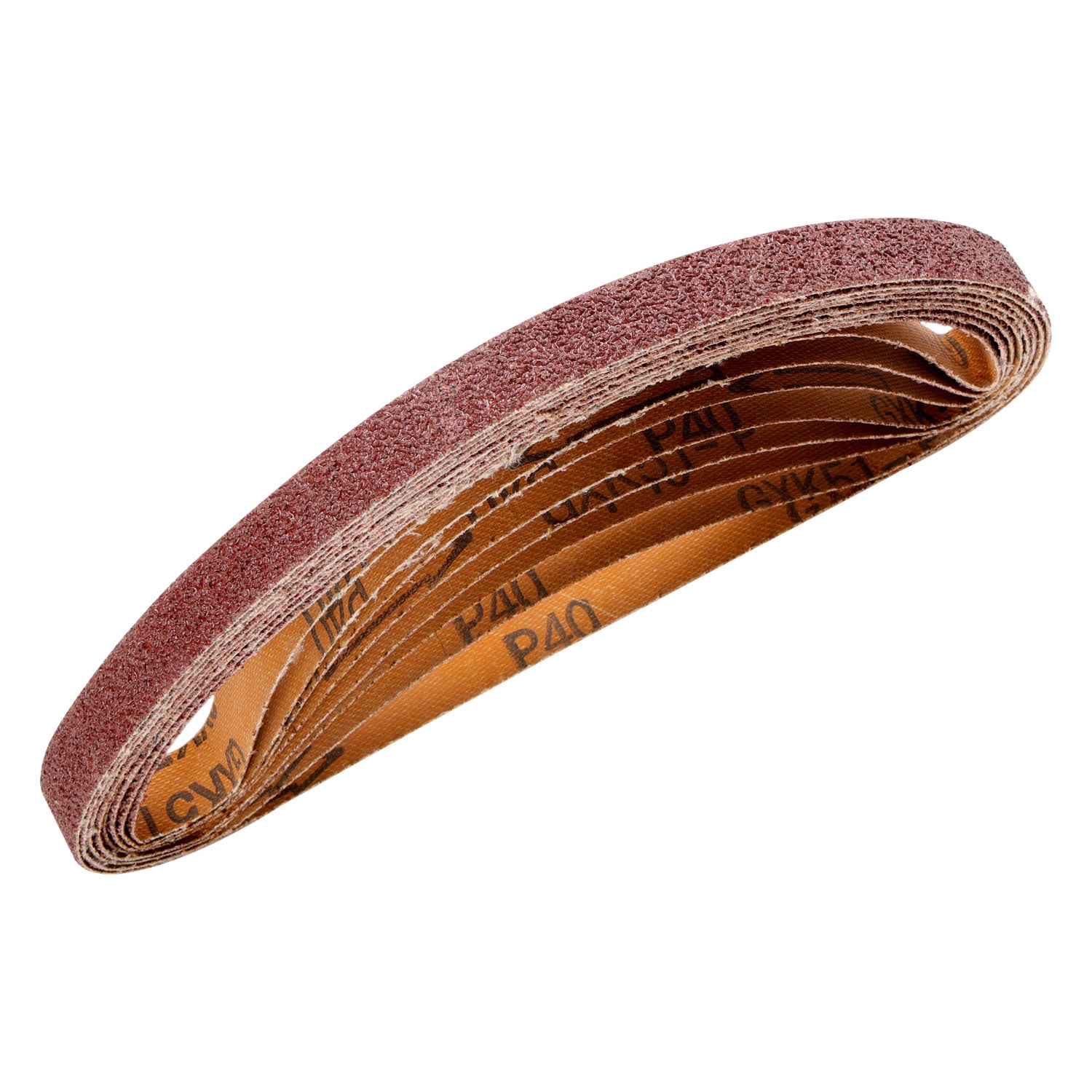 1/2" x 18" (13*457mm) Aluminum Oxide A/O Sanding Belt,1 PC