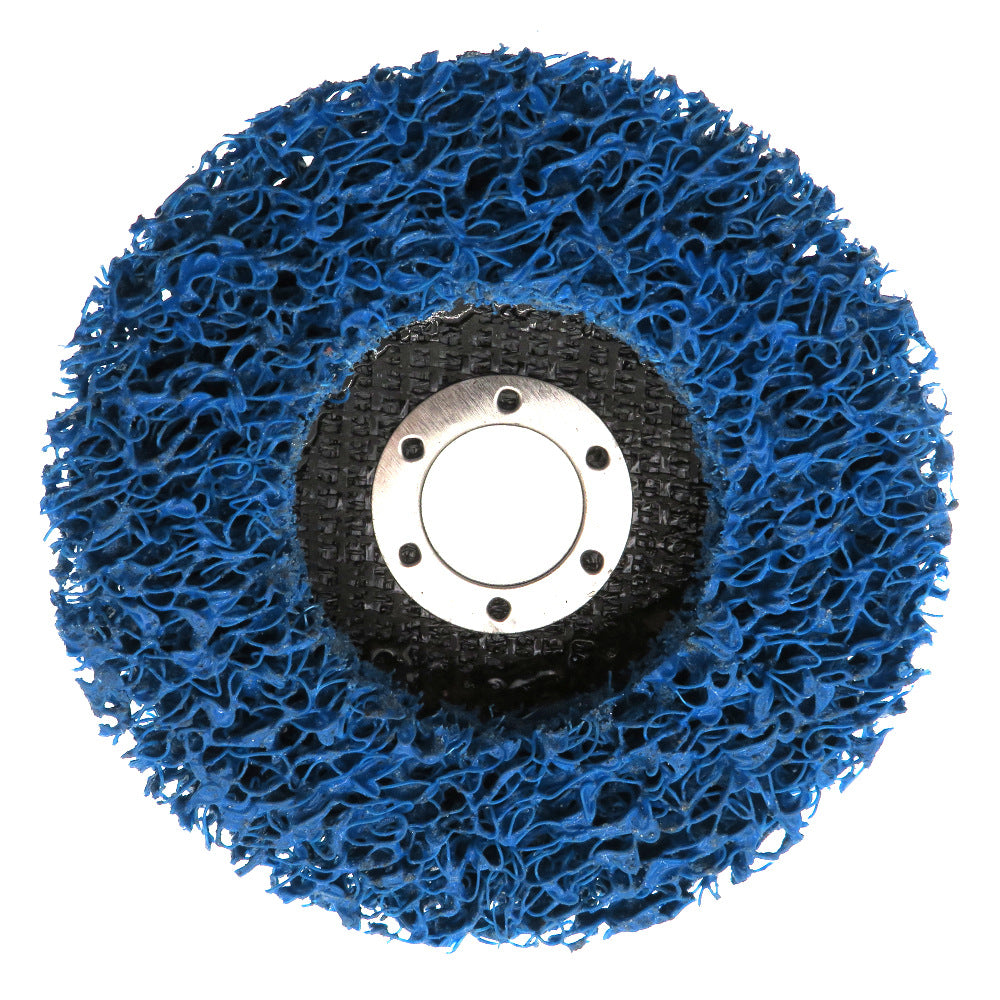 4-1/2" x 7/8" Roll Lock Strip and Clean Disc(Blue)