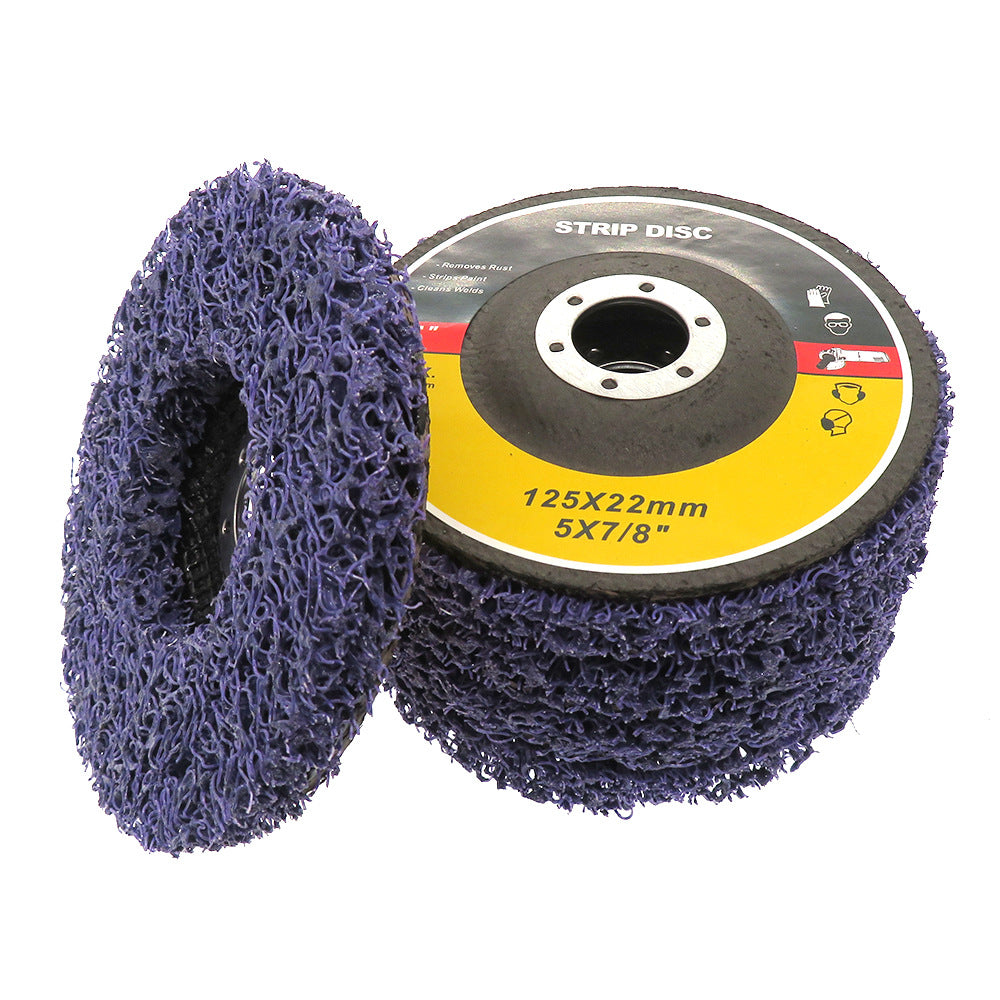 5" x 7/8" Roll Lock Strip and Clean Disc(Purple)