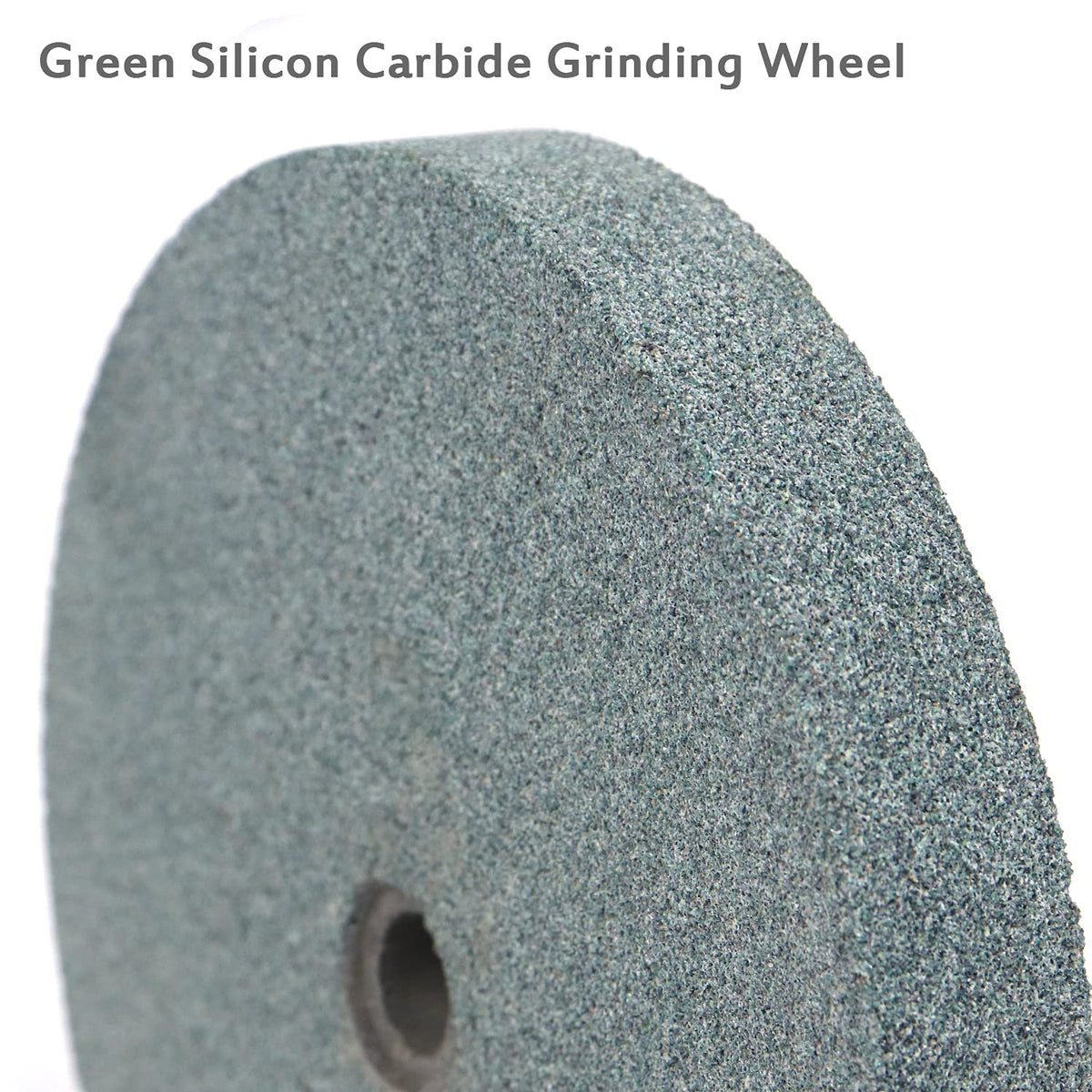 1" x 1/2'' Arbor 60 Grit Silicon Carbide Bench Grinder Grinding Wheel