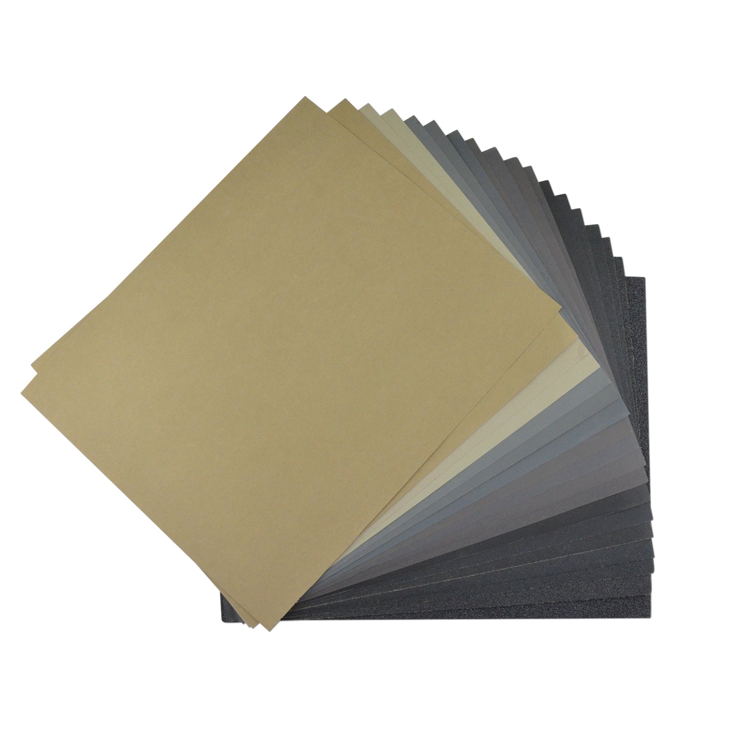 9 x 11" (230 x 280mm) Silicon Carbide Wet/Dry Sanding Sheets Abrasive Paper Sheets (60-10000 Grit), 1 PC