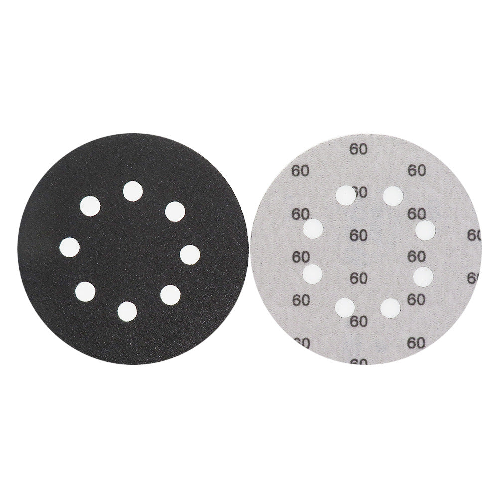 5" (125mm) 8-Hole Silicon Carbide Wet/Dry Hook & Loop Sanding Discs (40-2000 Grit), 1 Disc